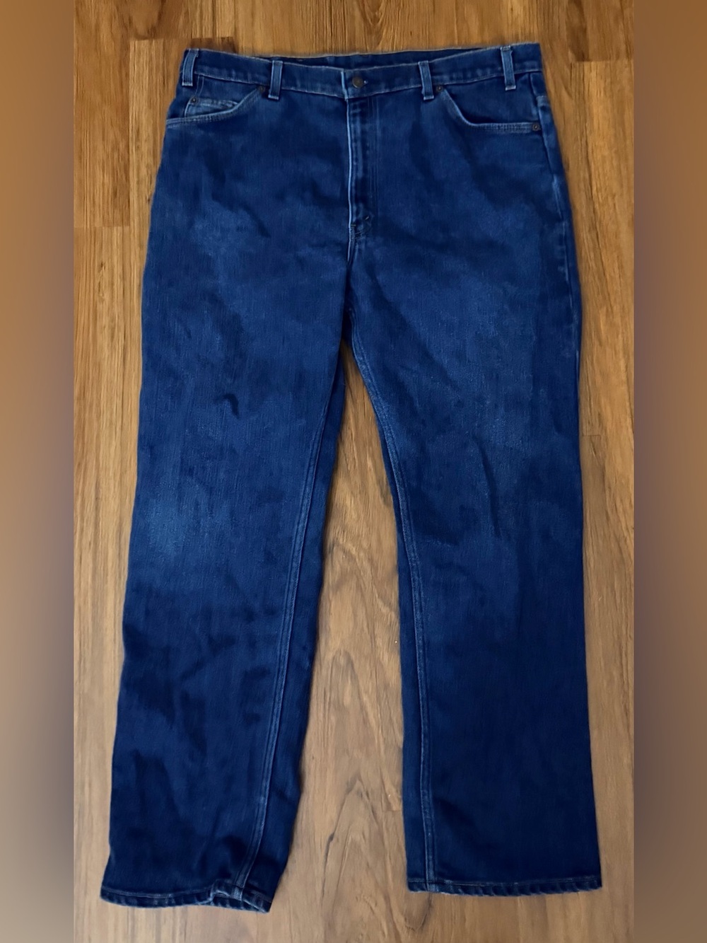 Vintage Levi’s 509 2017 Dark Denim Jeans Red Tab Men’s 42x30.5 Made in USA 80’s
